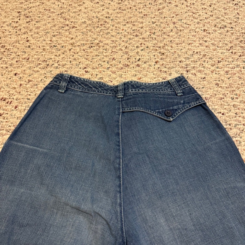 Vintage 80s Levis High Waisted Straight Leg Mom Jeans Medium Wash Blue 27x28.5 - Picture 6 of 13
